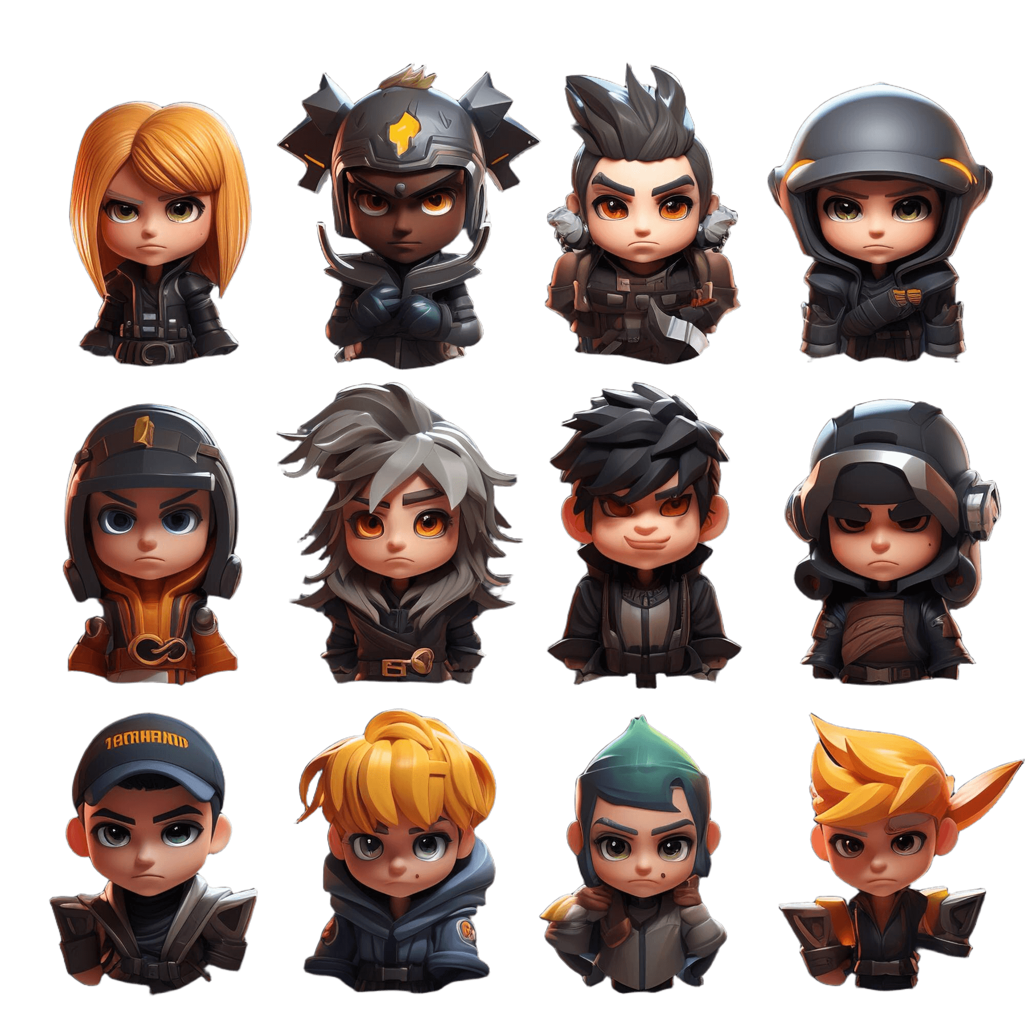 Throwdown characters